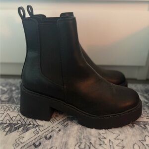 Madden Girl Black Ankle Booties